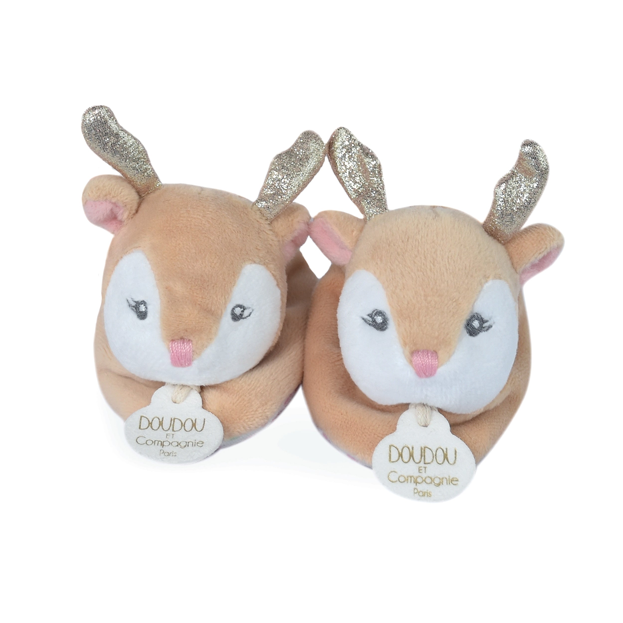 Doudou & Compagnie - Elea le Renne - Pantuflas 0-6 meses