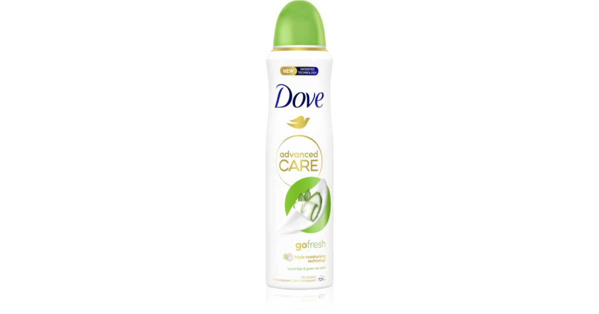 Dove Advanced Care Go Fresh Ogórek i Zielona Herbata 72h Antyperspirant - 150ml