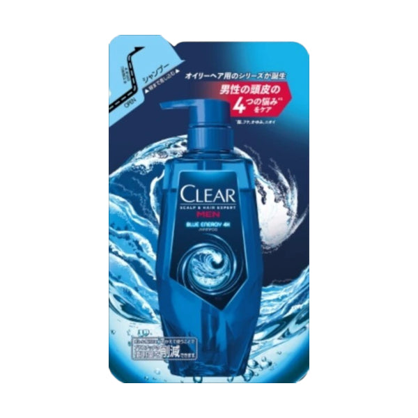 Dove Japan - Clear Blue Energy 4X Scalp Shampoo Refill - 280g
