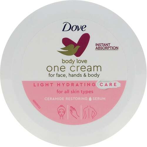 Dove Body Love (Light Moisturizing Care) Moisturizing Face and Body Cream 250 ml