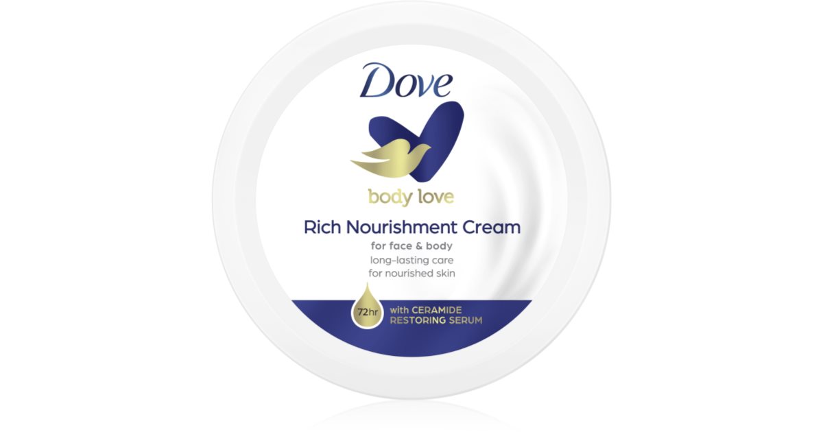 Dove Bohatý výživný tělový krém 150 ml