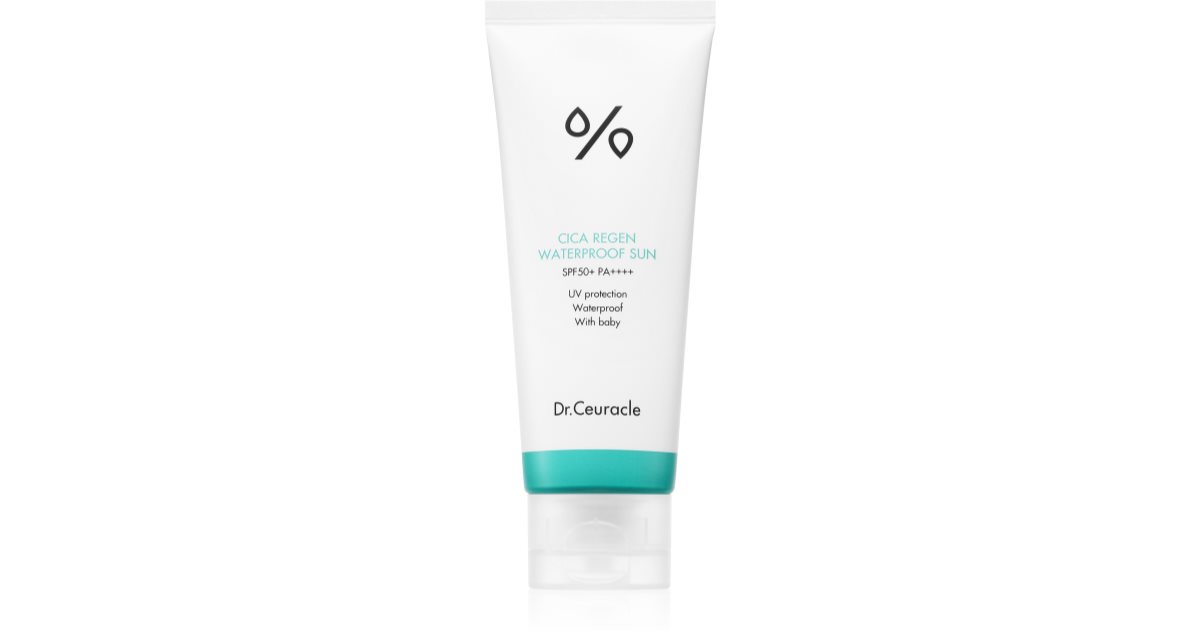 Dr.Ceuracle Cica Regen Crema de bronzare faciala waterproof SPF 50+ 100 ml