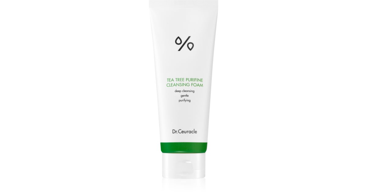 Dr.Ceuracle Tea Tree Purifine 30 Cleansing Mousse Creme med planteekstrakt 150 g
