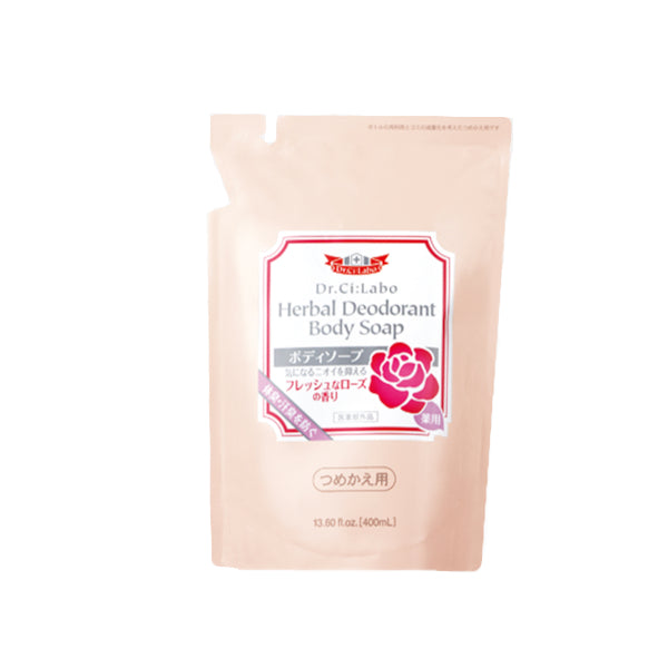 Dr. Ci:Labo - Herbal Deodorant Body Soap Refill - 400ml