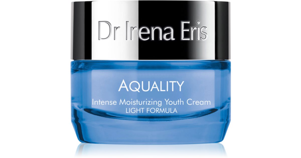 Dr Irena Eris Aquality Intense Youth Cream Lekka, intensywnie nawilżająca formuła o działaniu odmładzającym 50 ml