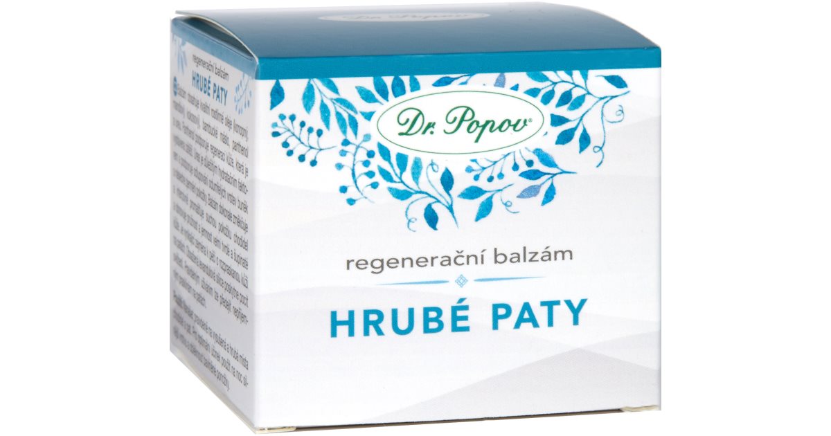 Dr. Popov Chapped Heels Baume Nourrissant Intense 50 Ml