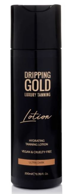 Dripping gold Ultra dark self-tanning cream (lotion) 200 ml