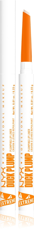 NYX Crayon à lèvres professionnel Duck Plump effet repulpant couleur Ducking Clear 0,33 g