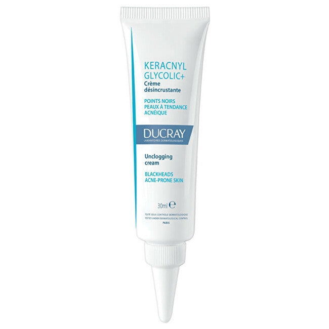 Ducray Keracnyl Glycolic+ Anti-Blackhead (Unclogging) Cream 30 ml