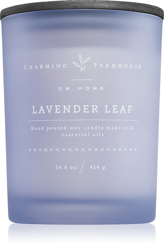 DW Home Charming Farmhouse Lavender Leaf Duftkerze 414 g
