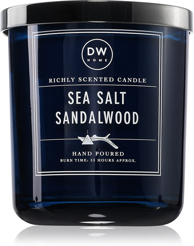 Dw Home Signature Sea Salt Sandalwood Scented Candle 264 G