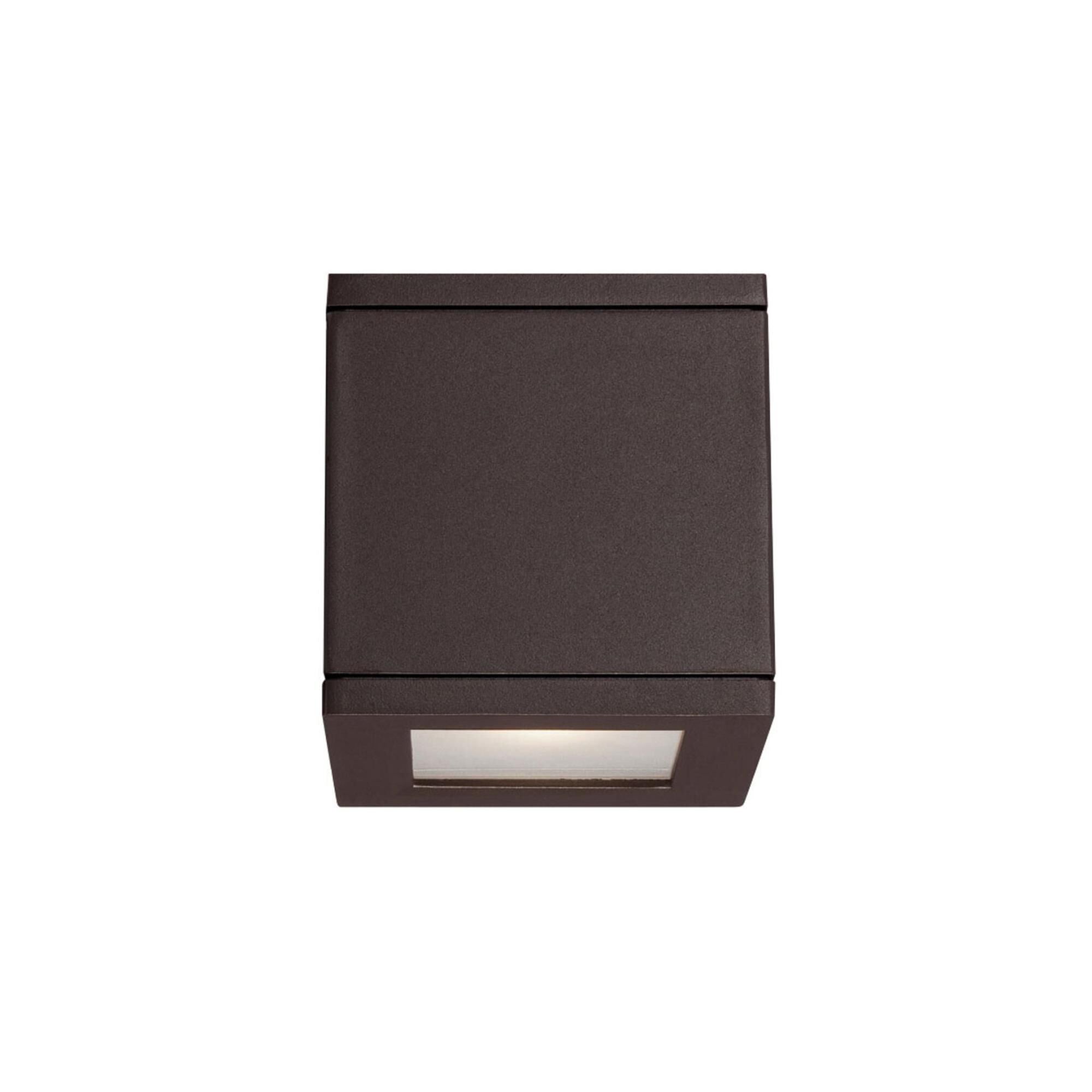 WAC Lighting Tube 7 Inch LED Wall Sconce Tube - WS-W2504-BZ - Modern Contemporary