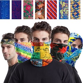2 pièces camouflage sans couture magique bandana buffs cache-cou paisley bandeau cyclisme pêche tube visage bouclier hommes femmes écharpe