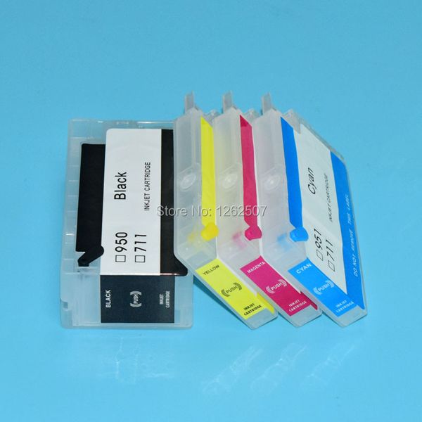 Refill Ink Cartridge Without Chip For HP Officejet 251dw 276dw 8100 8600 8610 8620 8630 8640 8650 8660 8615 8616 8625 Printers