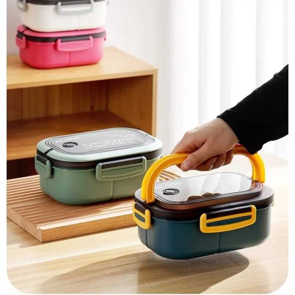 Lunch Boxes Bags Portable Lunch Box For Kids Compartments Microwave Bento Lunch Box Children Kid School Outdoor Camping Picnic Food Containe