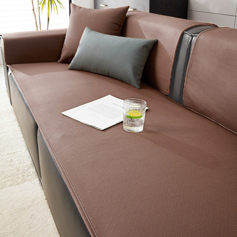Waterproof Technical Fabric Furniture Protector Couch Cover, Brown - 27.6*47.2 in(1 pc)