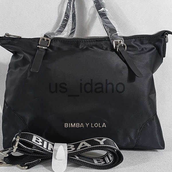 BIMBA Y bag from Spain trendy light luxury womens handbag large capacity commuting versatile tote bag J250111