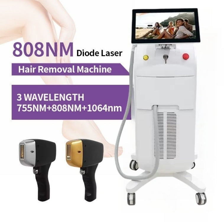 Laser Hair Removal Equipment With Triple Wavelength And Ice Head For Clinic Use Permanent Safe Hair Reduction And Skin Improvement