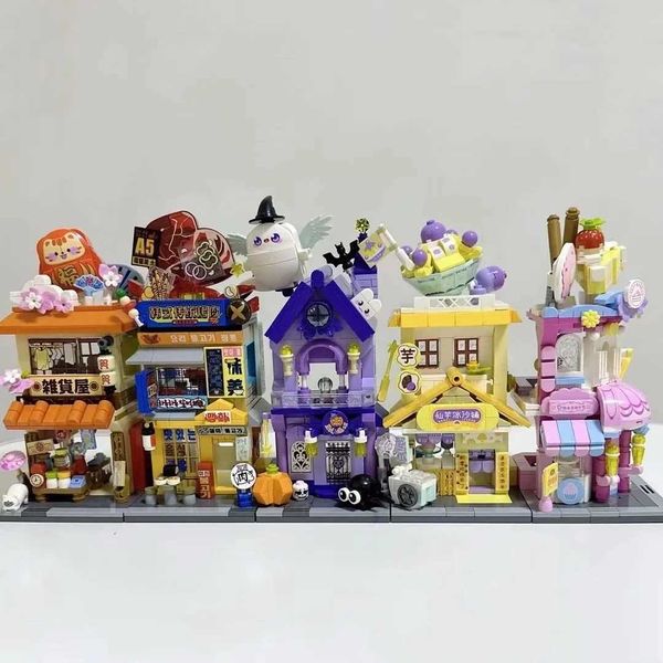 Keeppley Blocks Teens Building Toys Puzzle In Corner Home Decor Gift K28023 K28024 K28025 K28026 K28027 W250115