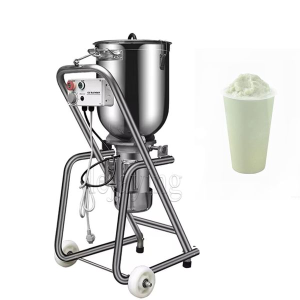 Commercial Large Smoothie Machine Ice Crusher Shaved Ice Machine Blender Milkshake Mung Bean Ice