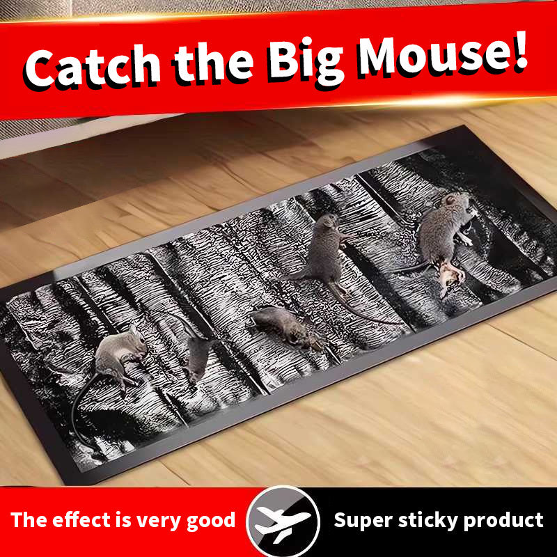 TEMU Strong Rat Sticker, Sticky Rat Blanket, Sticky Glue, Rat Trap, Artifact, Household , High-efficiency, A Litter End