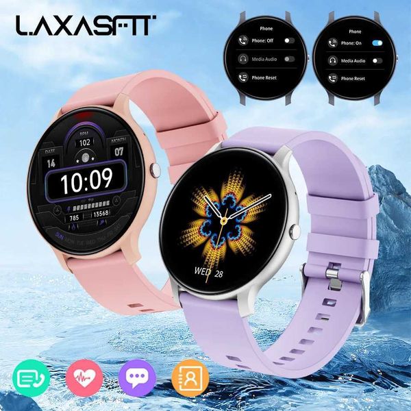 LAXASFIT smartwatch 2.01 BT Talk smartwatch mens pedometer 123 sport mode IP68 waterproof sports smartwatch T241213