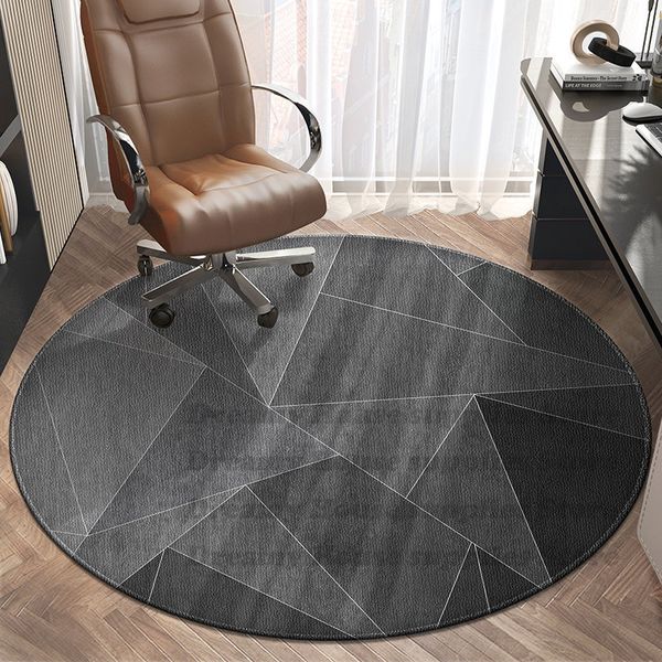 Carpet Round Rugs Swivel Chair Floor Mat s for Living Room Decoration Home Bedroom Decor Sofa Coffee Tables Area Rug 230320