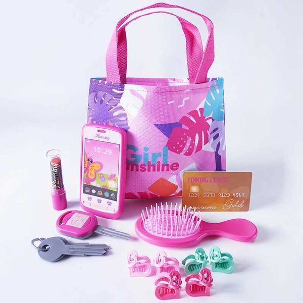 Childrens toy simulation makeup set pretend makeup toys for girls Playhouse hairstyle education toys pretend to play girls fun games X241128