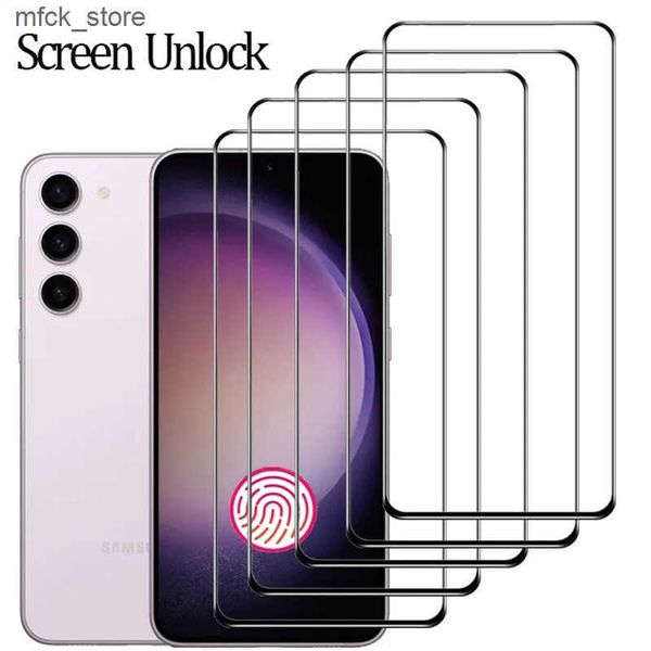 Cell Phone Protectors s25 Screen Protector For galaxy glass s24 ultra Tempered Glass s23 fe s20 s21 s22 plus Protective Film Galax J241202
