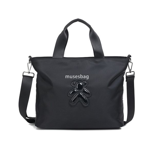 Advanced Women&#039;s Simple and Large Capacity Oxford Cloth Student Information Bag Notebook Document Bag Fashionable and Practical High Qu