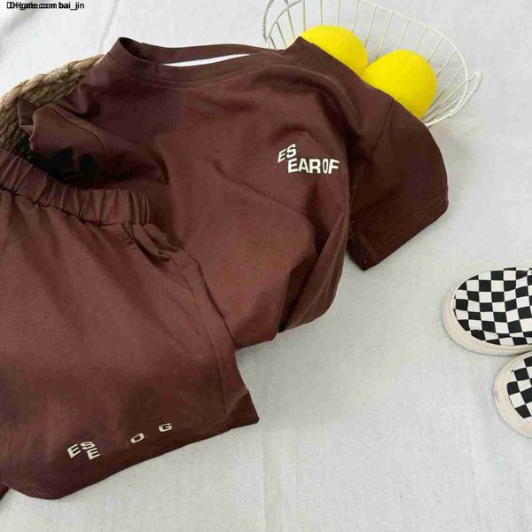 Clothes 2pcs Designers Summer Children Outfits Boys Clothing Sets Kids T Shirt Shorts 2 Pieces Suit Baby Tracksuit Infant Clothes 1-7T