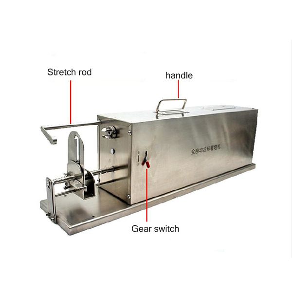 Electric Spiral Potato Cutter Sweet Potato Slicer Tornado Spiral Potato Slicing Machine