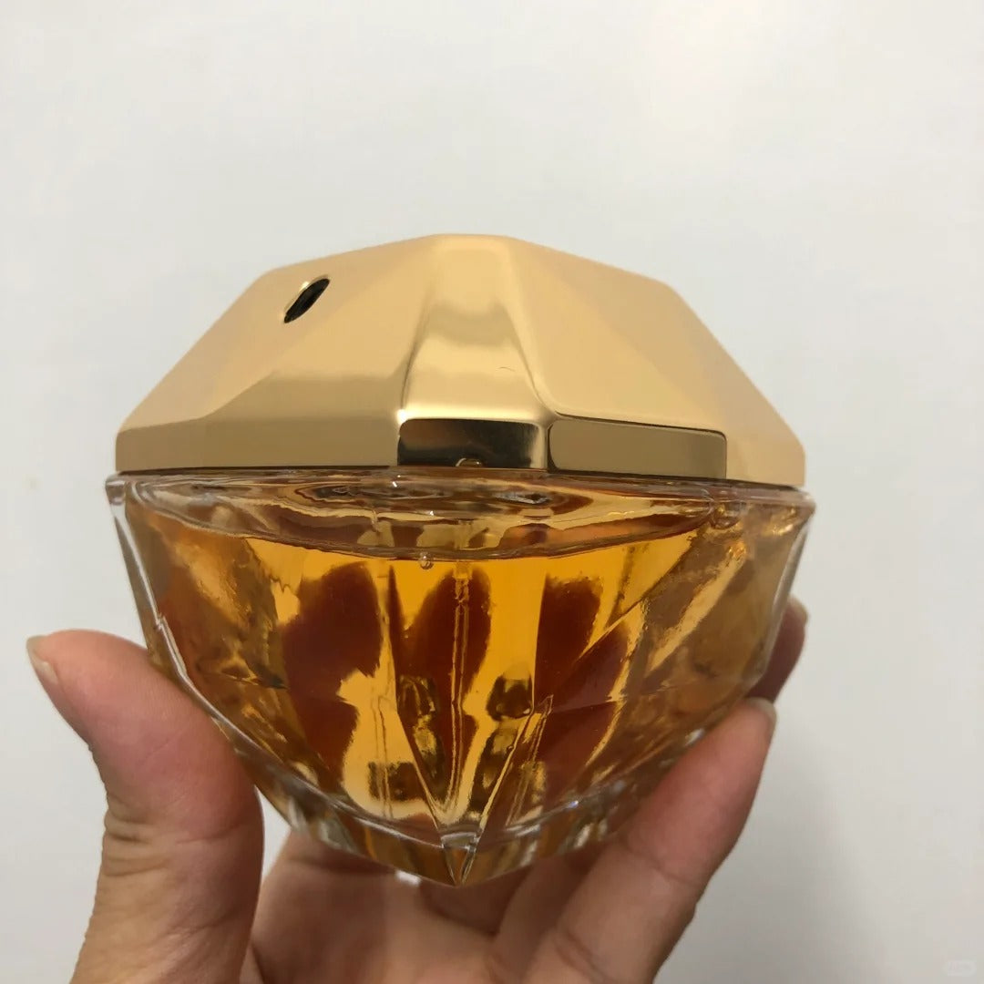 Women perfume 80ml golden eau de toilette parfum long lasting smell 2.7oz edp edt lady girl woman fragrance spray cologne brand designer high qualit