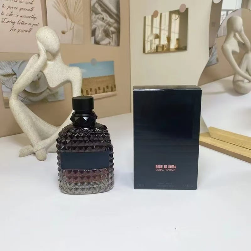 2025 Born In Roma intense Perfume men women Fragrance 100ml 3.4oz Green Stravaganza Cologne Eau De Parfum Long Lasting smell High Quality US stock00