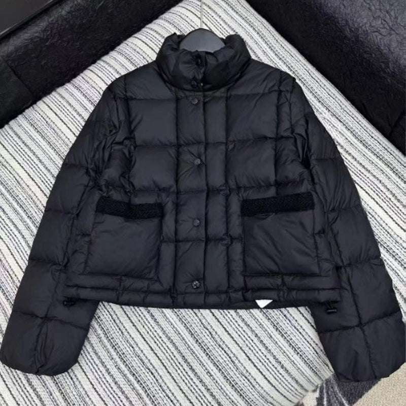 Designer down jacket suitable for both men and women, super fit and super warm jacket, coat for all seasons outdoor commuting