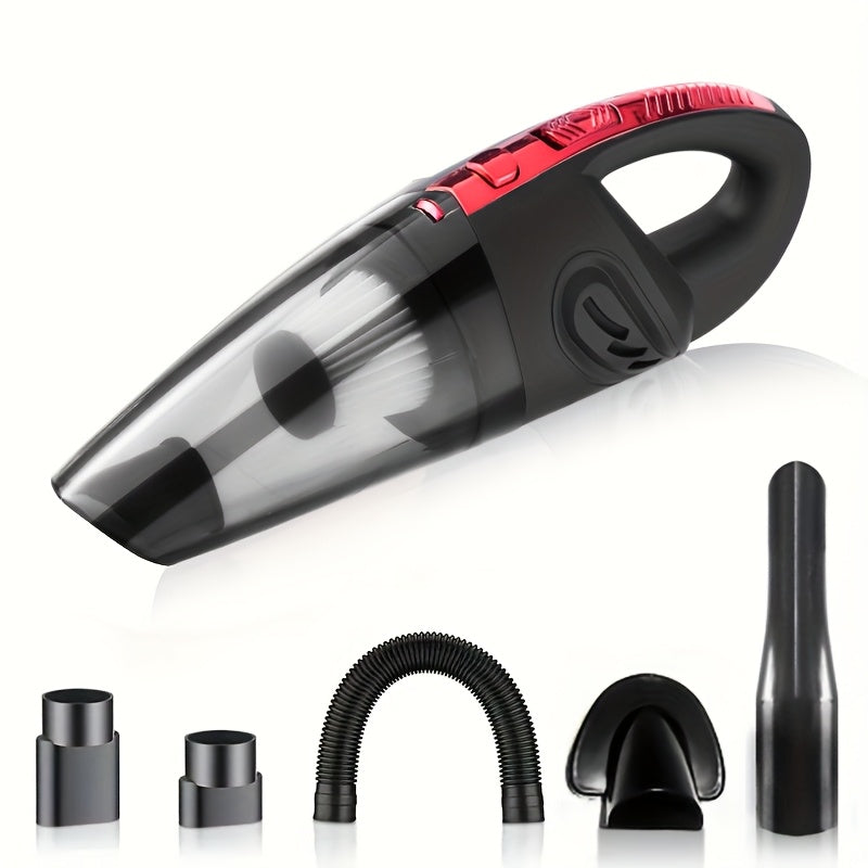 TEMU A Powerful Multi-functional Car Vacuum Cleaner With High Power, Usb Charging, Handheld Design - Perfect For Cleaning Car Interiors, Homes,