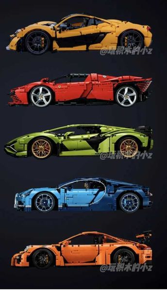 Blocks New 42172 42143 42115 42083 Technology Supercar Moc Model Building Blocks Adult Toys Childrens Birthday Gifts Y241016KYSH