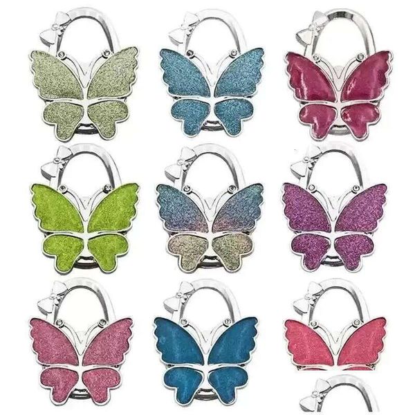 Rails Hoo Hook Butterfly Handbag Hanger Glossy Matte Foldable Table For Bag Purse Fy3424 0605 Drop Delivery Home Garden Housekee Dhwsb K