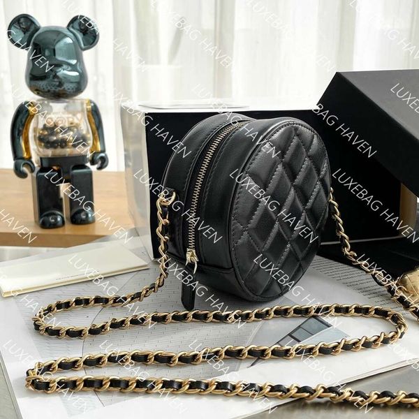 High Quality Brand New Mirror Designer Bag Luxury Brand Fashionable Circular Bag Womens Bag Leather Party Bag Crossbody Bag Makeup Bag Mini