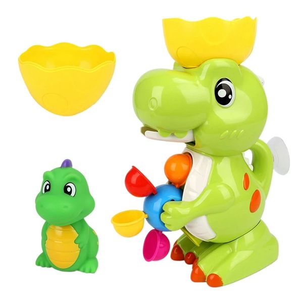 Baby Zhuanzhuanle Toy Bathroom Bath Water Play Dinosaur Water Wheel Childrens Bath Toy 250103
