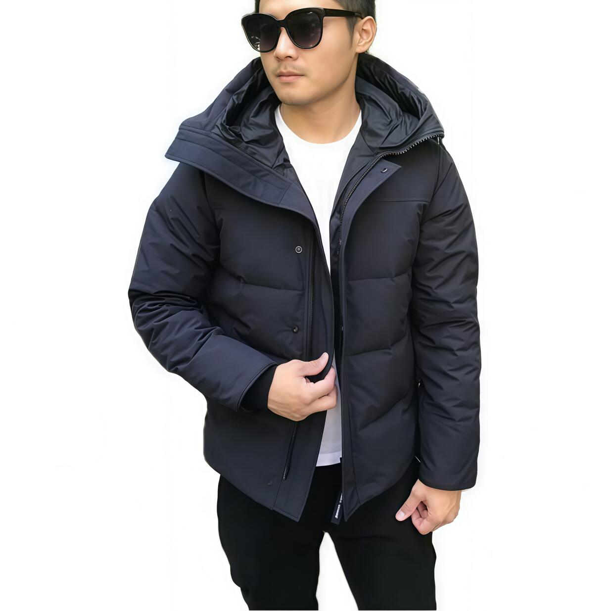 New style Winter Men Homme Winter Jassen Chaquetas Parka Outerwear Big Fur Hooded Fourrure Manteau Down Jackets Coat Hiver Doudoune