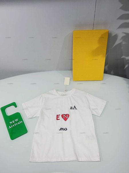 Popular baby T-shirt Various styles child tshirt High quality kids designer clothes Embroidery letter boys girls Short Sleeve tees