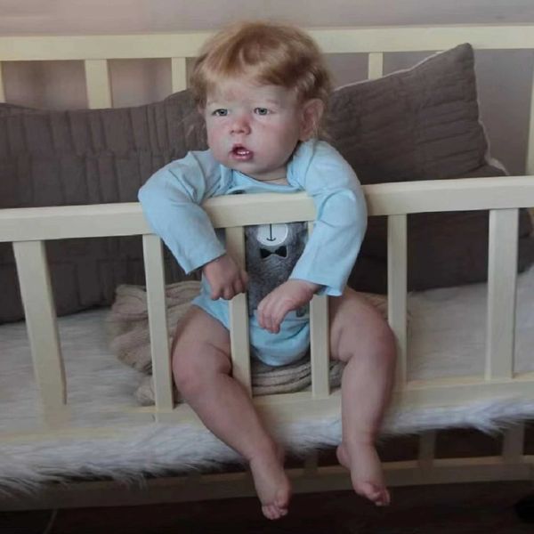 Dolls 55CM - 70CM Liam Beb Doll Handmade Painted Realistic Huge Newborn Toddler Baby Doll Toys For Kids Muecas toyL24731