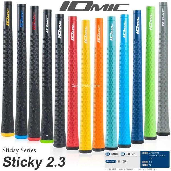 Club Grips 13Pcs-set Golf Grip Iomic Sticky Evolution 2.3 Golf Grip 10 Colors Golf Grips Universal Rubber Super Club High Tech Swing Grip z2