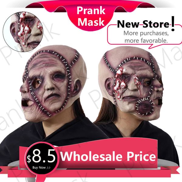 Three Face Mask Halloween Toys Free Shipping Game Skull Mask Payday Cosplay Latex Mask Funny Props Toys Party Toys & Supplies Decay Hungry M