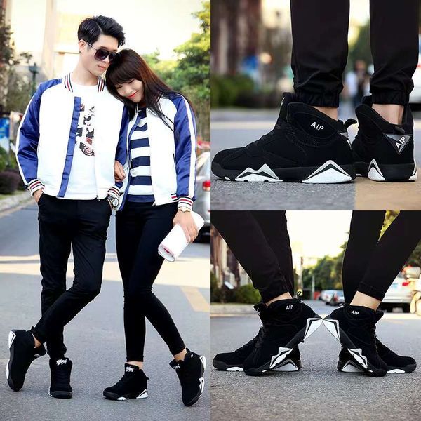 Leather Casual Shoes Men Original High Top Sne akers Platform Shoe For Women 2025 Basketball Sports Basket Femme Male Waterproof