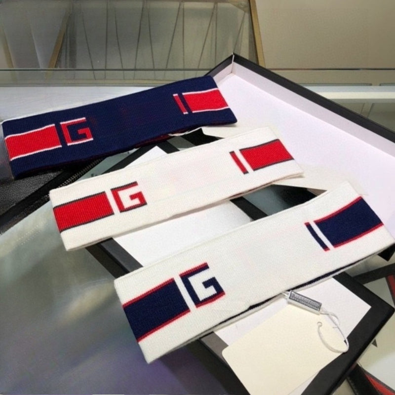 Designer Headband Knitted Fabric Sports Headband Suitable for Women and Men Fitness Style Fashion Equipment