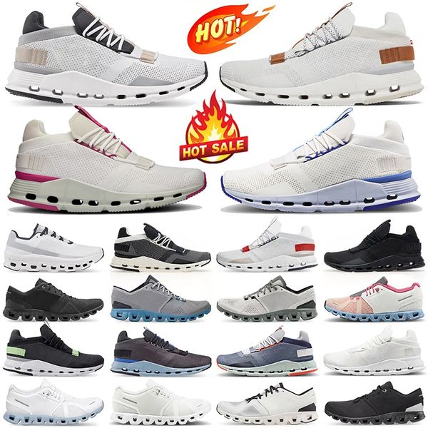Men Women designer running shoes clouds nova monster sneakers cloudnova cloudmonster triple black white pink blue green outdoor sports loafe