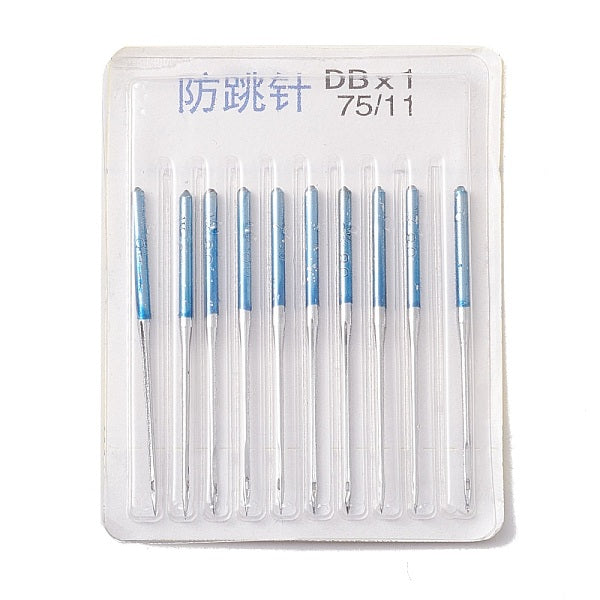 Agujas antisalto para máquina de coser de tela elástica de acero