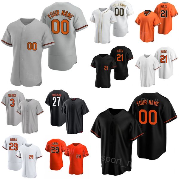 2024 Team City Baseball 17 Colton Cowser Jerseys 32 Ryan OHearn 21 Austin Hays 29 Ramon Urias 39 Corbin Burnes 27 James McCann 3 Jorge Mateo